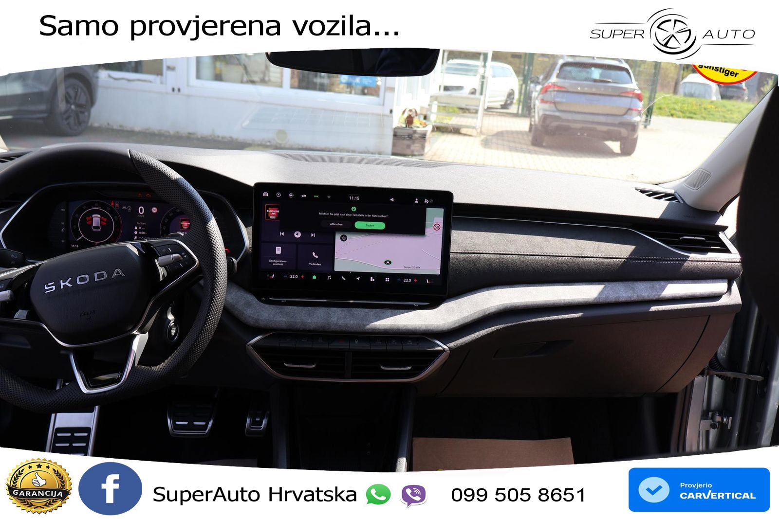 Škoda Octavia Combi 1.5 TSI (150 KS) DSG LED+GR SJED+ACC