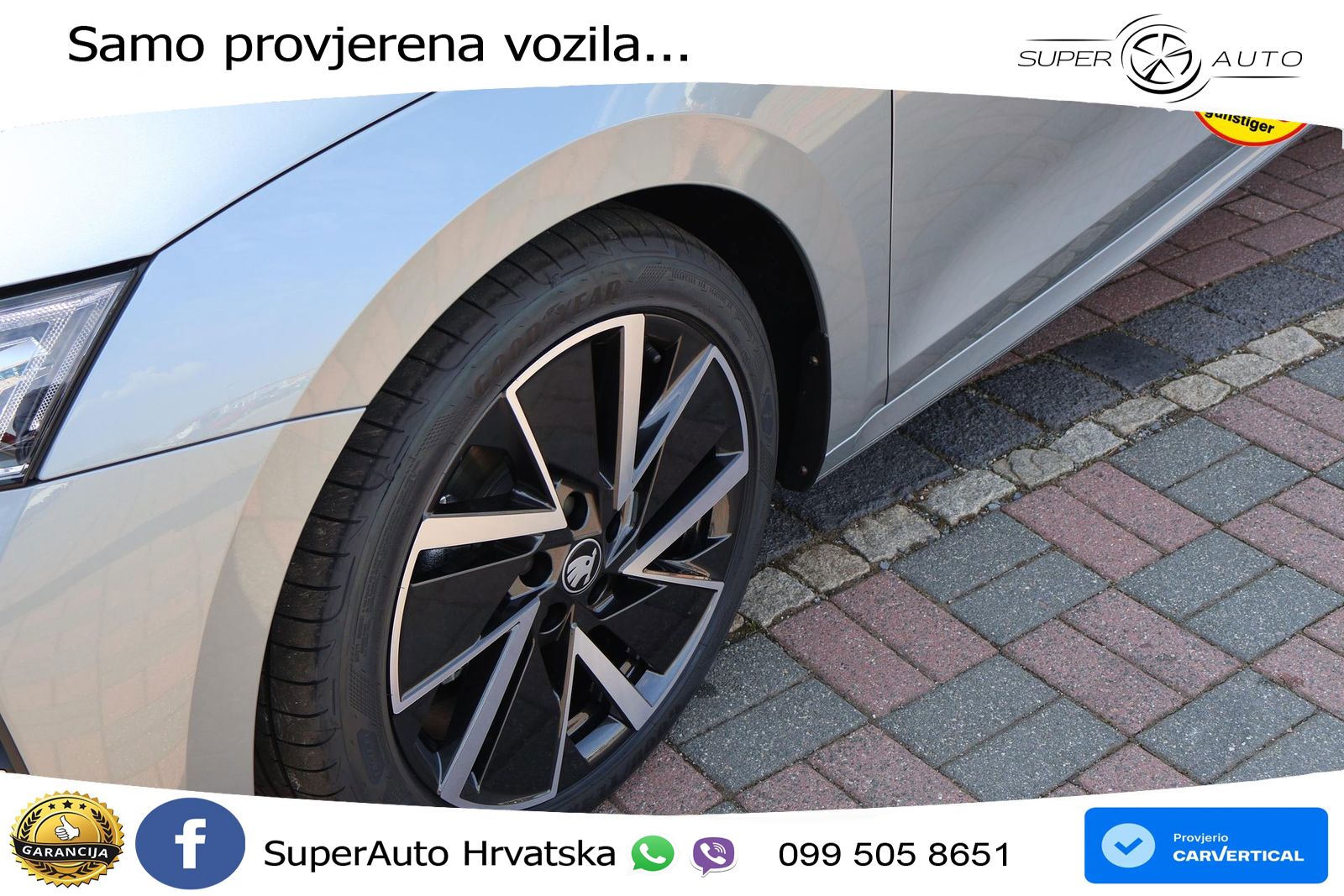 Škoda Octavia Combi 1.5 TSI (150 KS) DSG LED+GR SJED+ACC