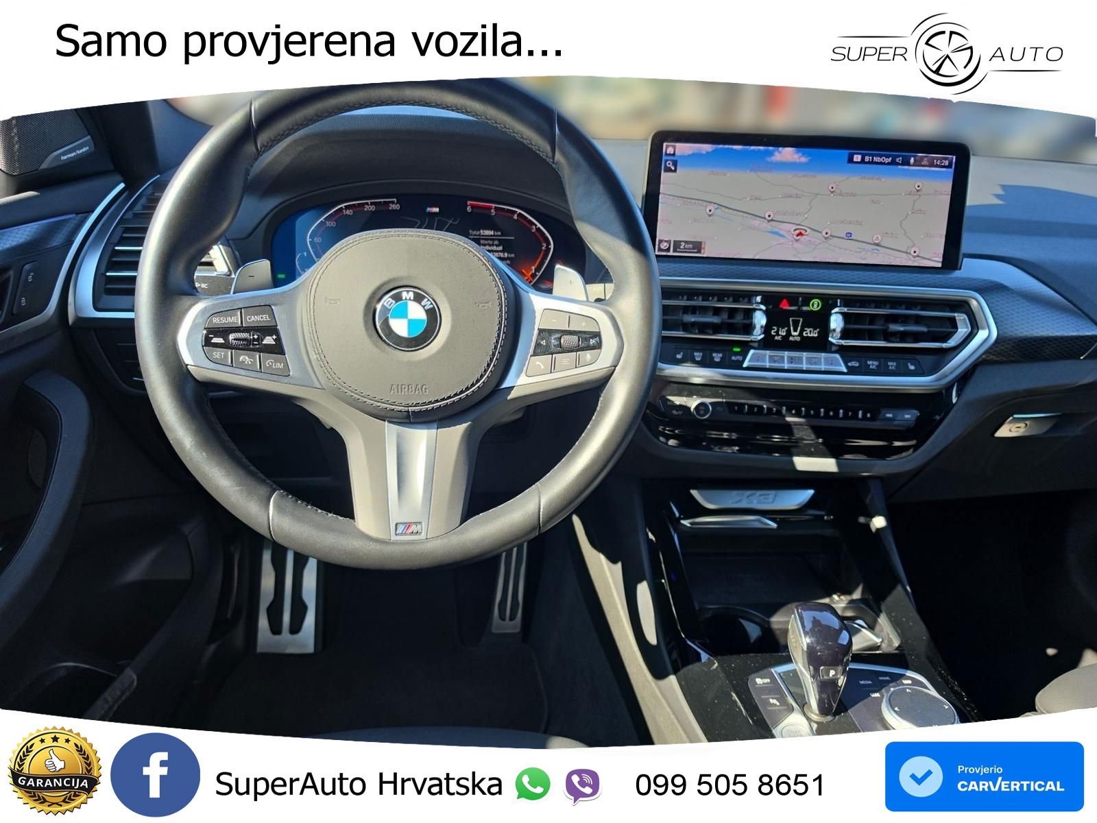 BMW X3 30d xDrive Steptronic M Sport LED+GR SJED+ACC