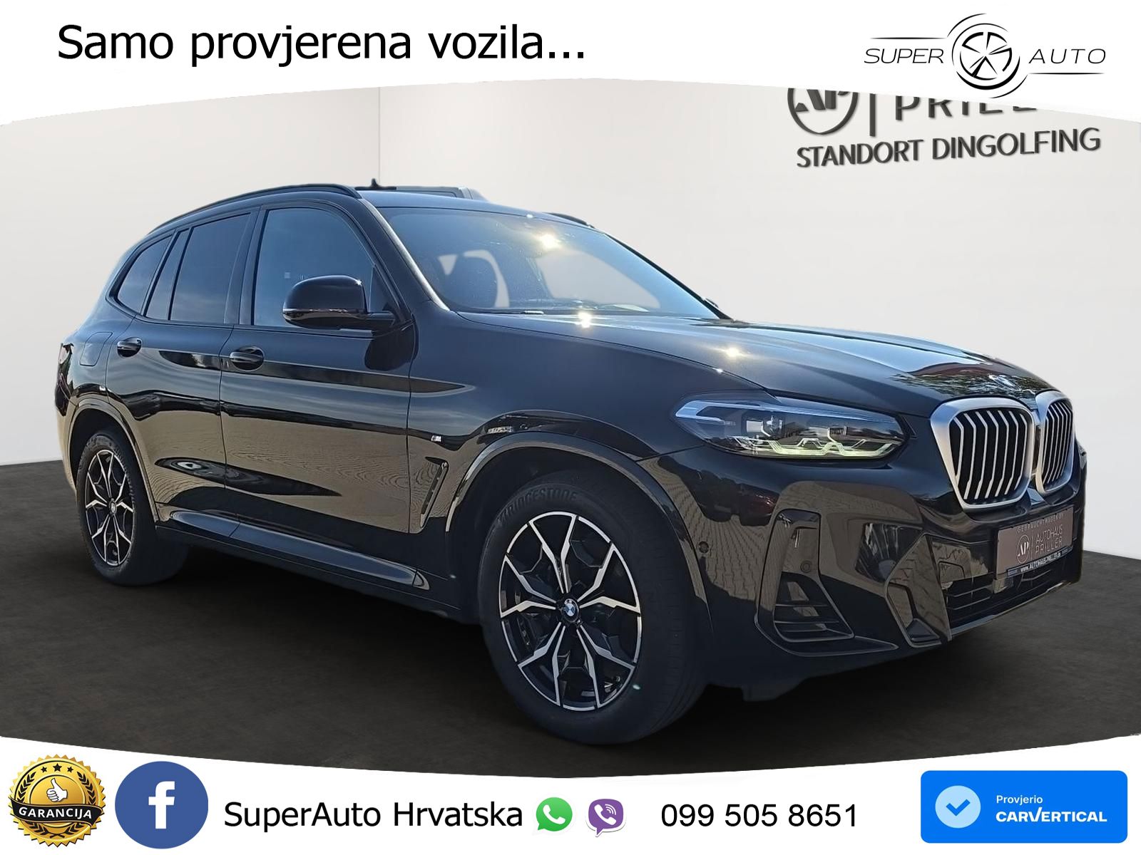 BMW X3 30d xDrive Steptronic M Sport LED+GR SJED+ACC