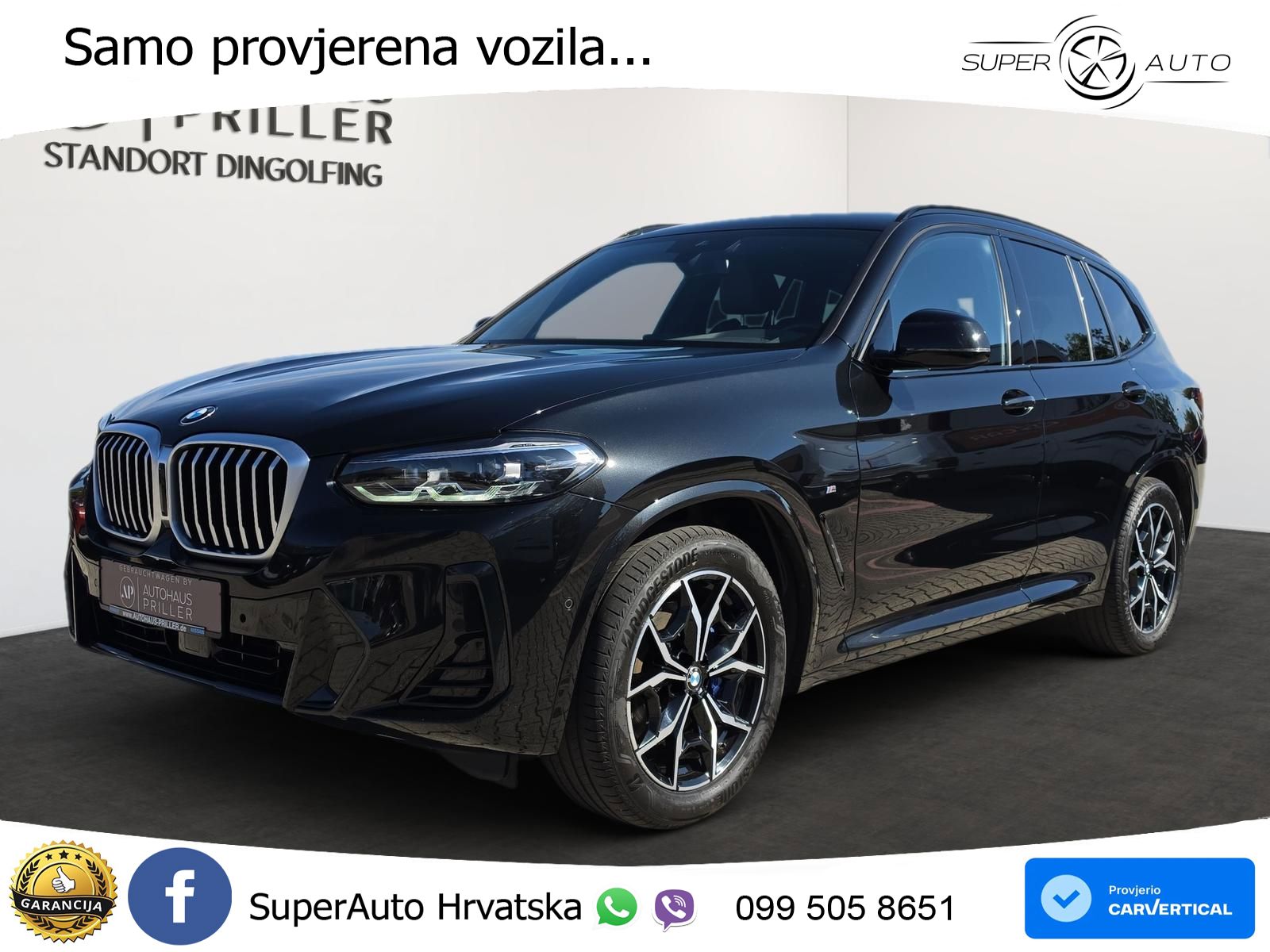 BMW X3 30d xDrive Steptronic M Sport LED+GR SJED+ACC