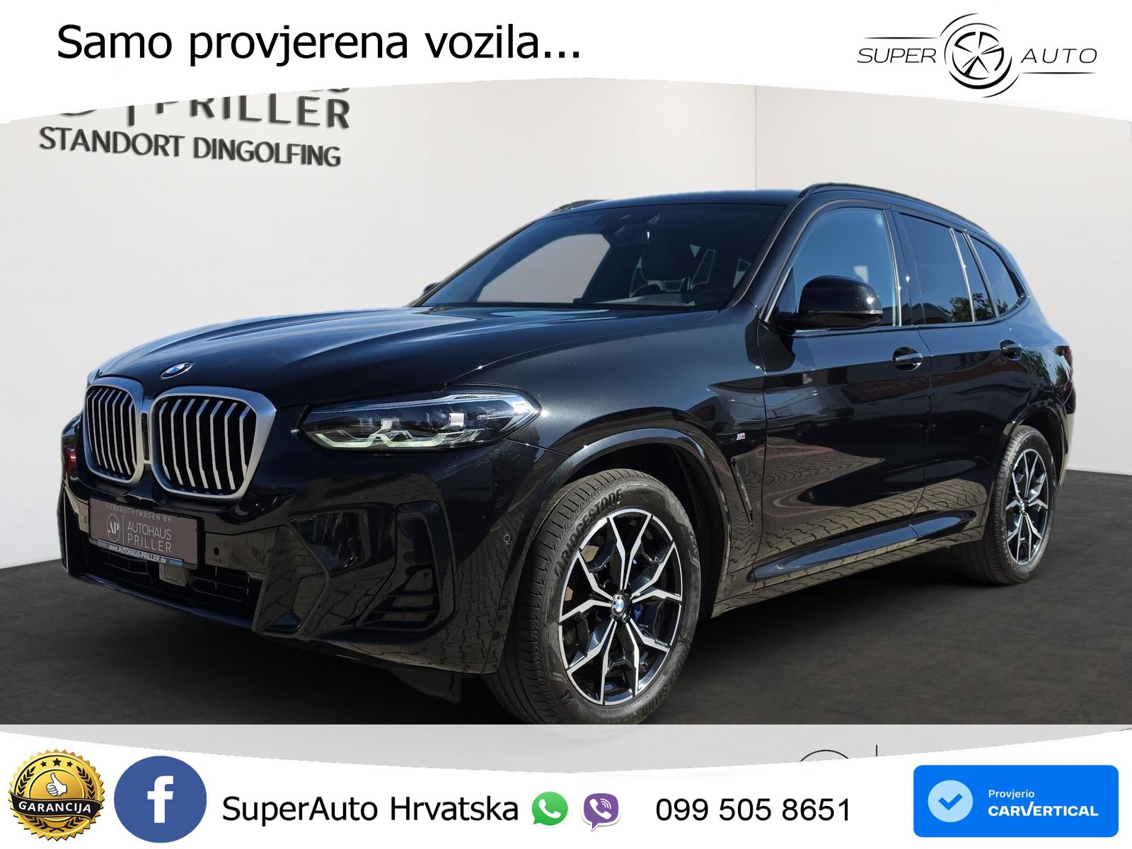 BMW X3 30d xDrive Steptronic M Sport LED+GR SJED+ACC