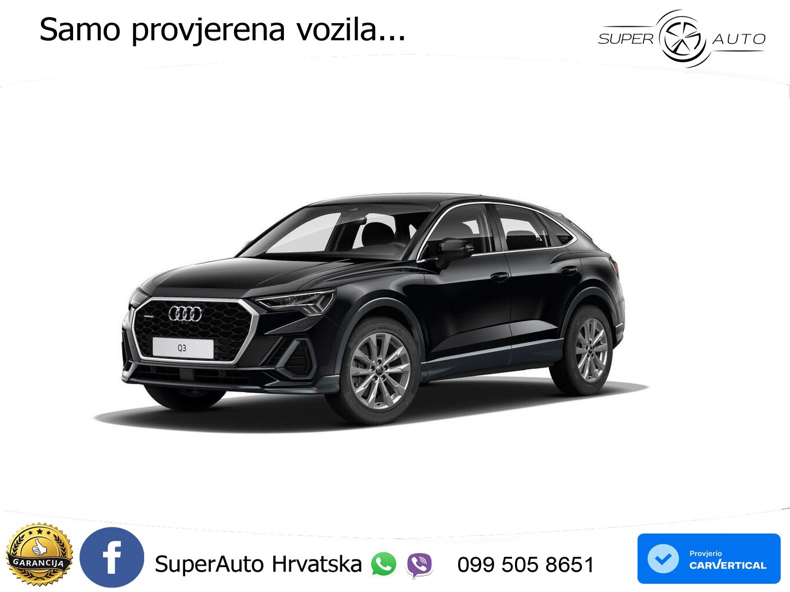 Audi Q3 II Sportback 45 TFSI (230 KS) quattro S tronic MATRIX+GR SJED+KAM