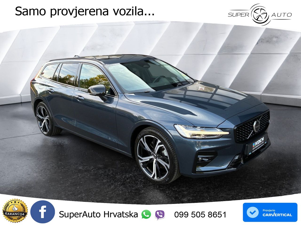 Volvo V60 2.0 B4 Benzin DCT ACC+HEAD+4xGR SJED+360+PANO