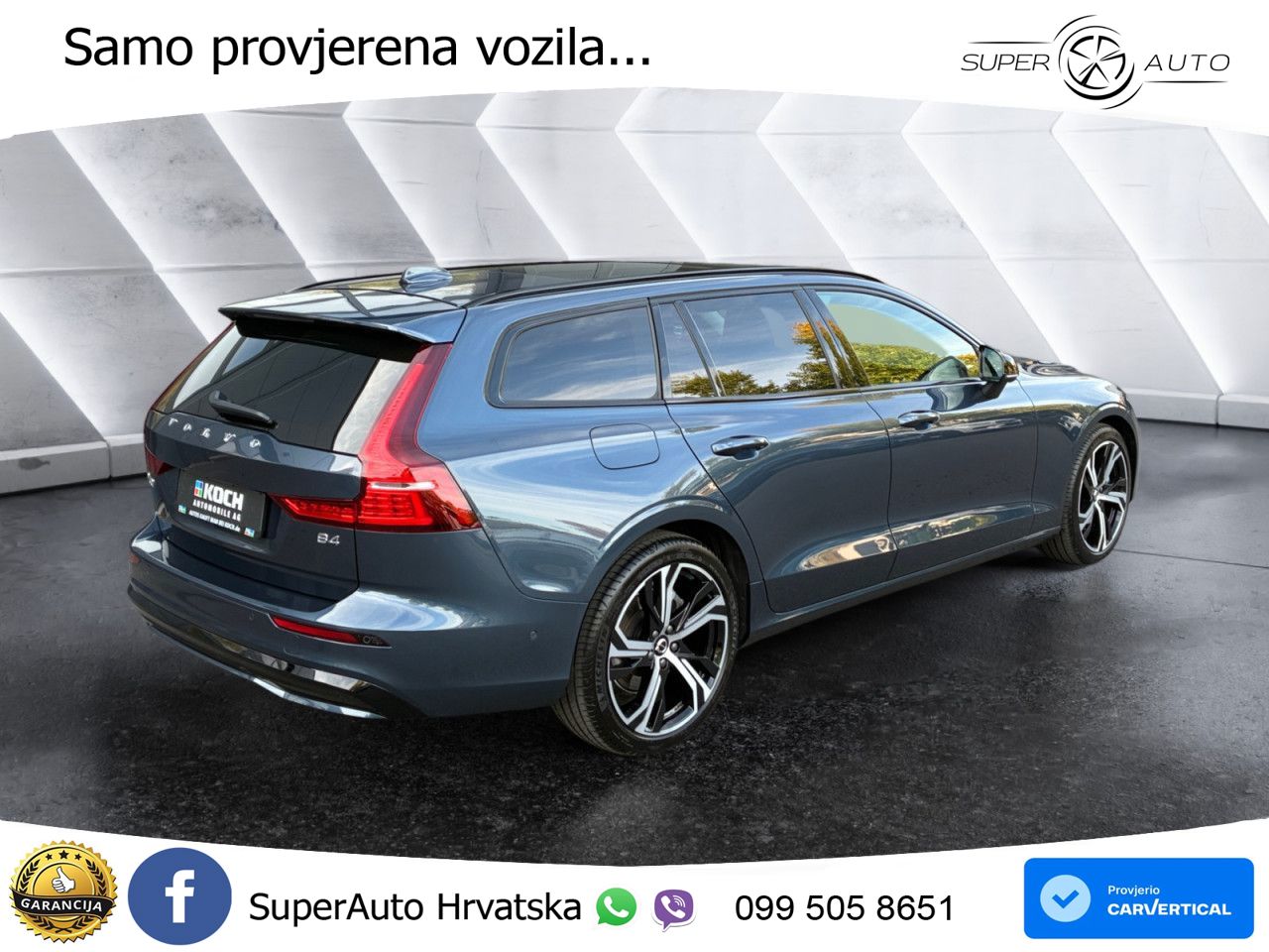 Volvo V60 2.0 B4 Benzin DCT ACC+HEAD+4xGR SJED+360+PANO