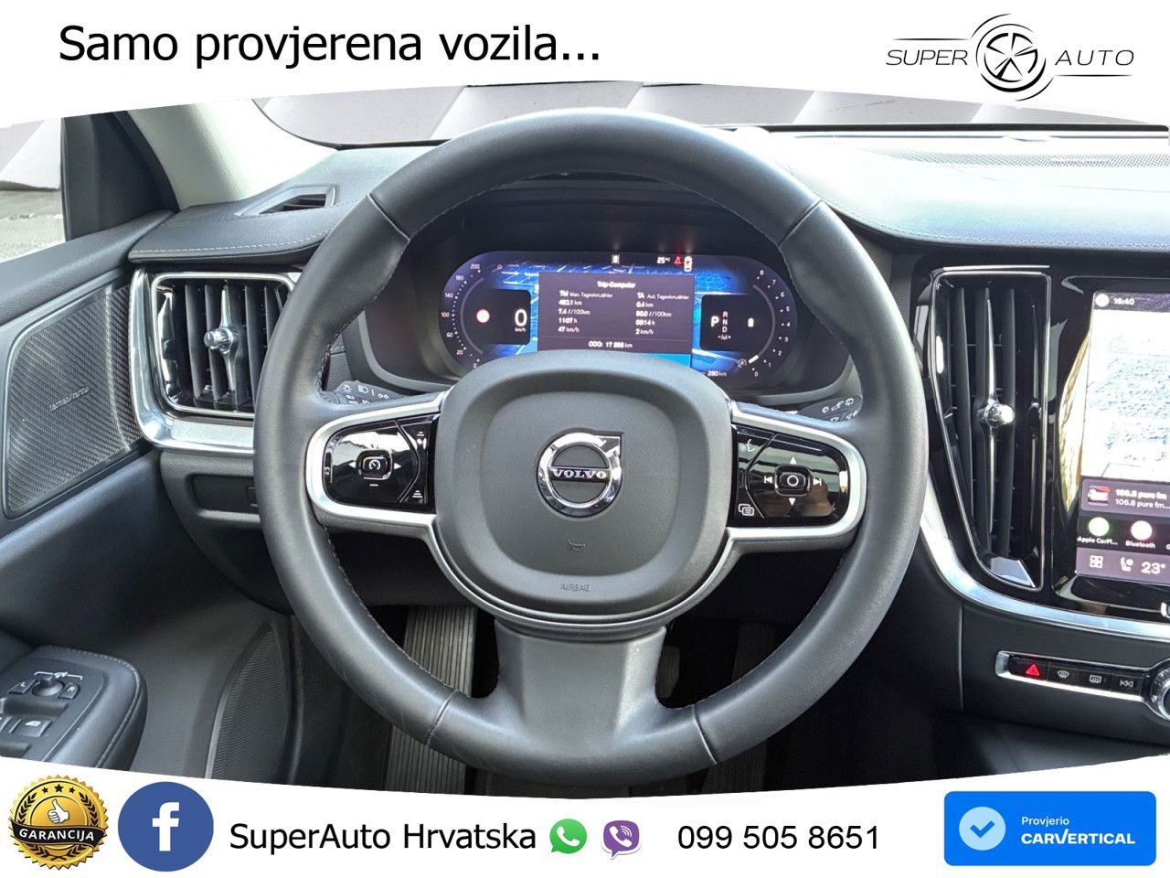 Volvo V60 2.0 B4 Benzin DCT ACC+HEAD+4xGR SJED+360+PANO
