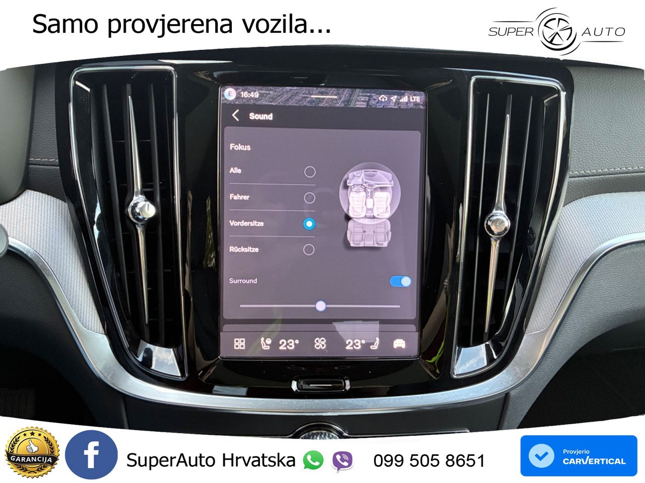 Volvo V60 2.0 B4 Benzin DCT ACC+HEAD+4xGR SJED+360+PANO