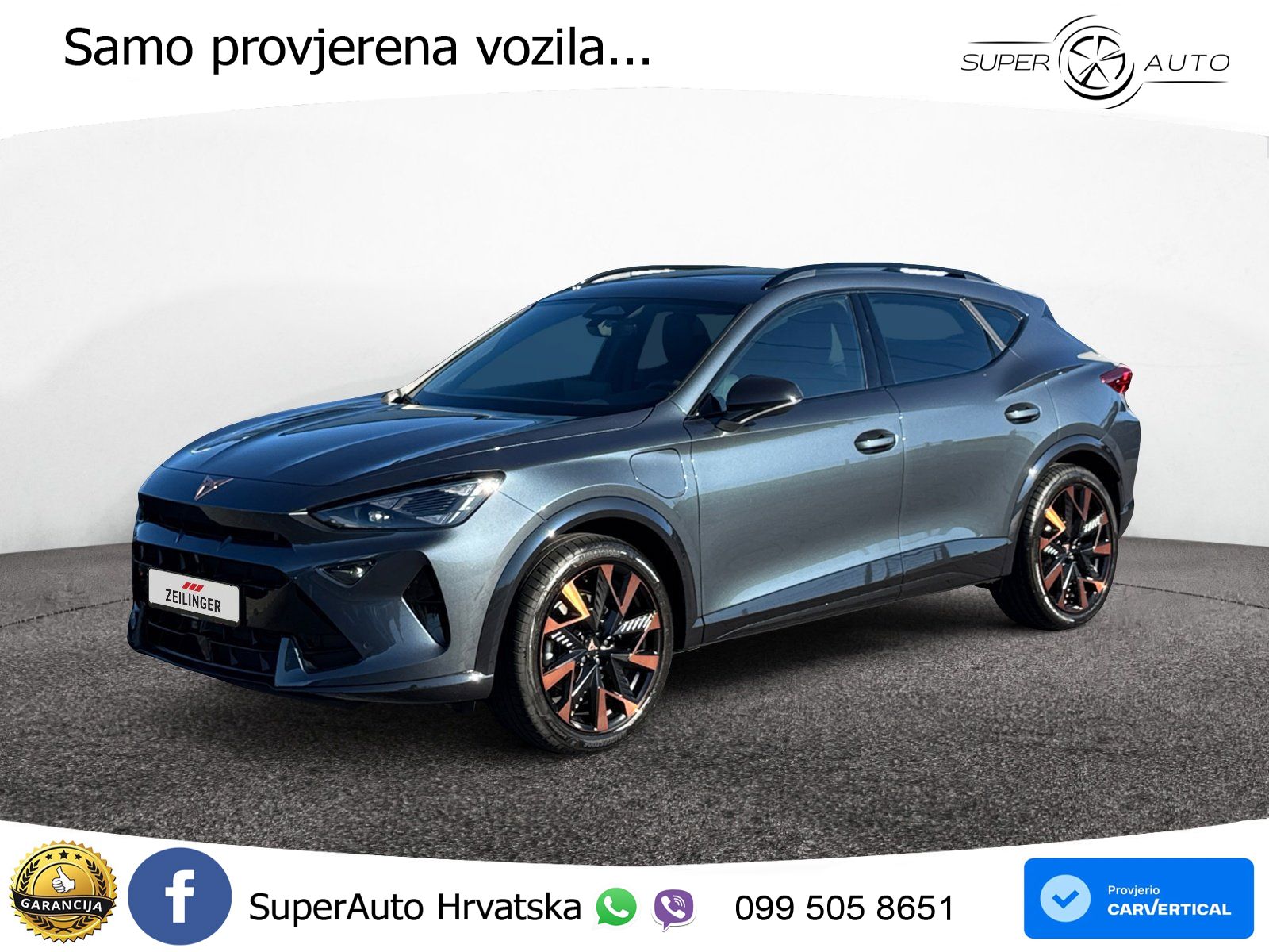 Cupra Formentor 1.5 TSI (204 KS) e-Hybrid DSG LED+GR SJED+ACC