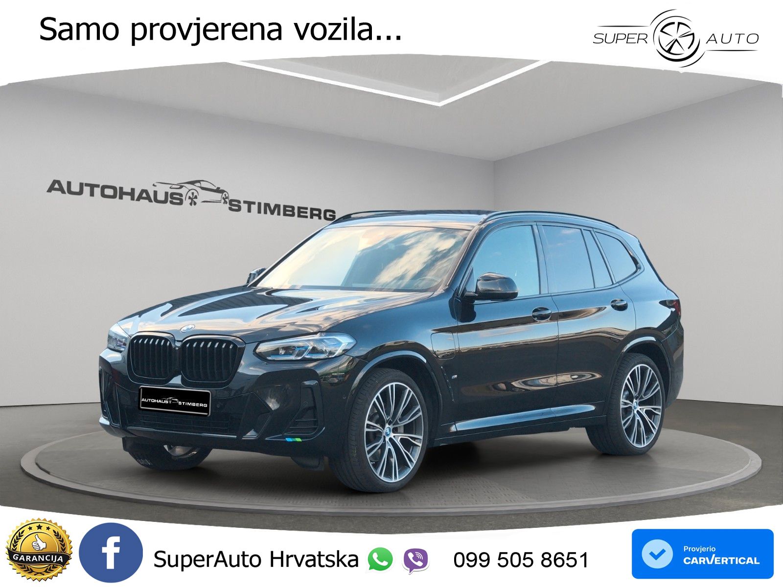 BMW X3 30e xDrive Steptronic M Sport LED+GR SJED+ACC