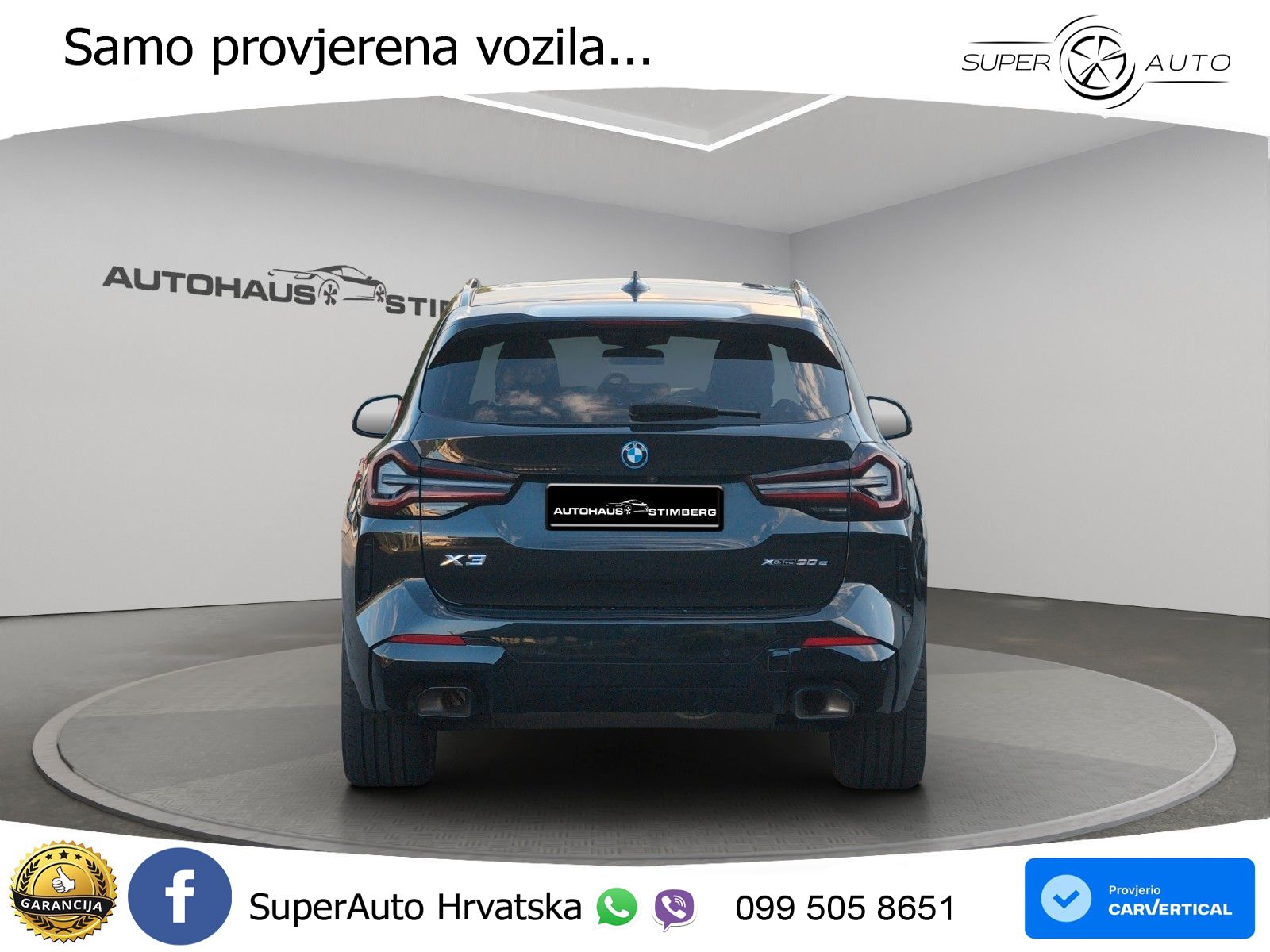 BMW X3 30e xDrive Steptronic M Sport LED+GR SJED+ACC