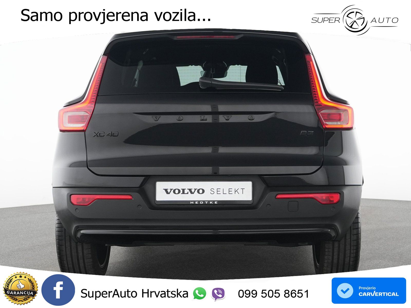 Volvo XC40 2.0 B3 163 KS Automatic LED+GR SJED+ACC