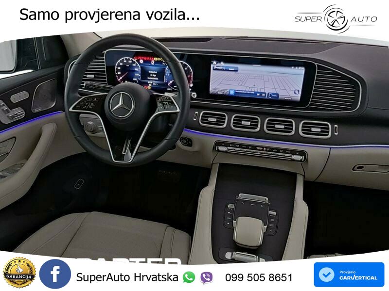 Mercedes-Benz GLS GLS 350d EQ Boost 4MATIC 9G-TRONIC ZRAČNI+ACC+GR SJED+KAM+PANO