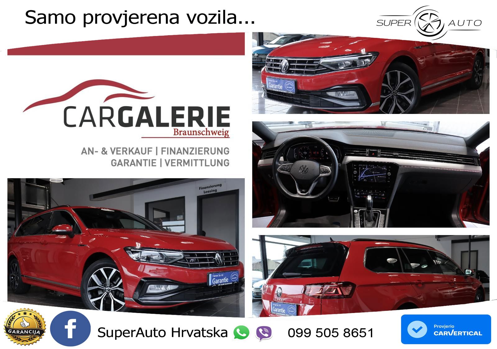 Volkswagen Passat Variant 2.0 TDI (150 KS) DSG Business MATRIX+GR SJED+KAM