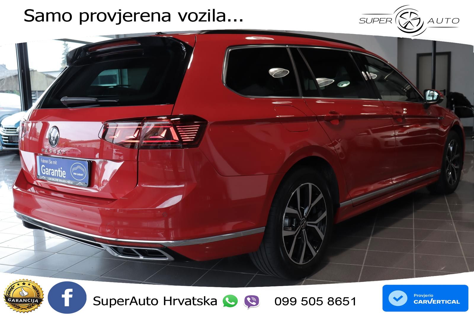 Volkswagen Passat Variant 2.0 TDI (150 KS) DSG Business MATRIX+GR SJED+KAM