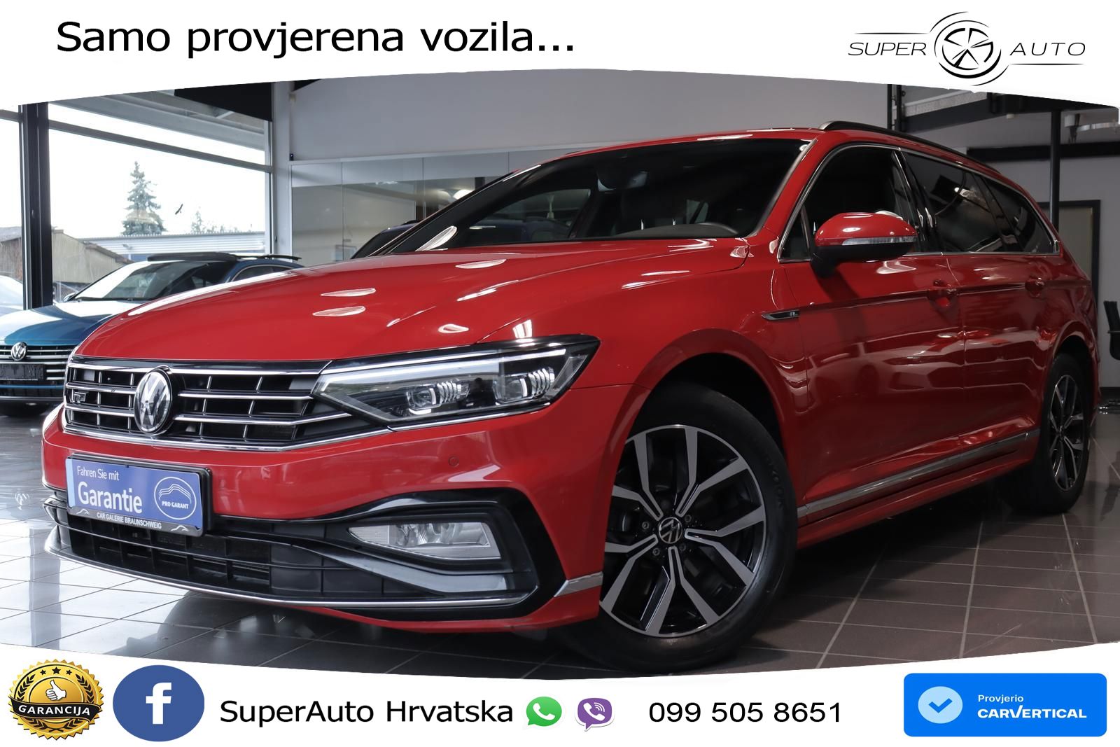Volkswagen Passat Variant 2.0 TDI (150 KS) DSG Business MATRIX+GR SJED+KAM
