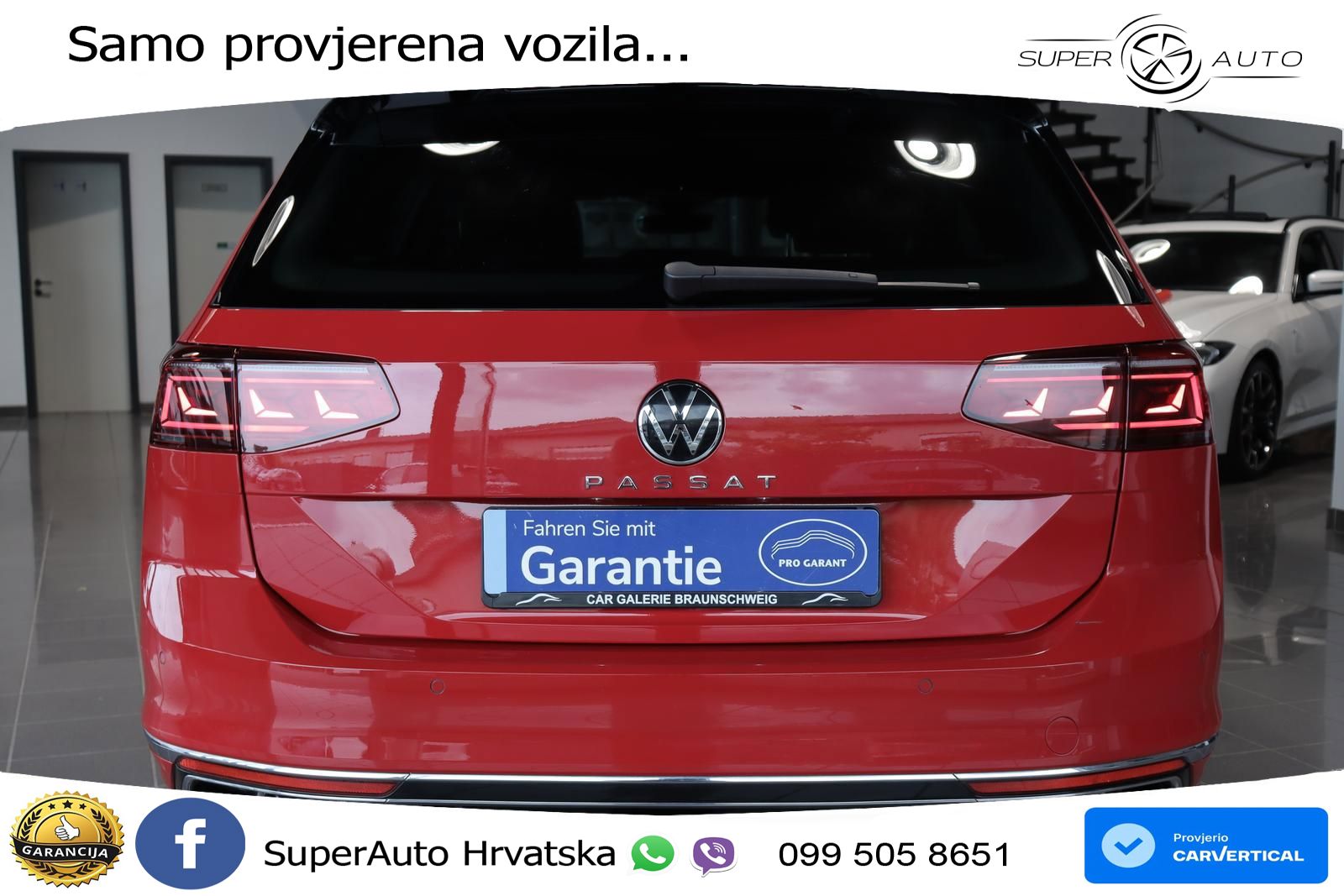 Volkswagen Passat Variant 2.0 TDI (150 KS) DSG Business MATRIX+GR SJED+KAM