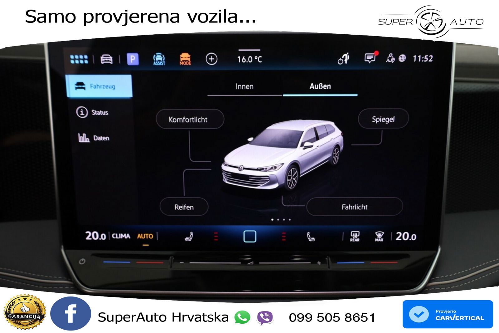 Volkswagen Passat Variant 1.5 eTSI (150 KS) DSG Business LED+GR SJED+ACC