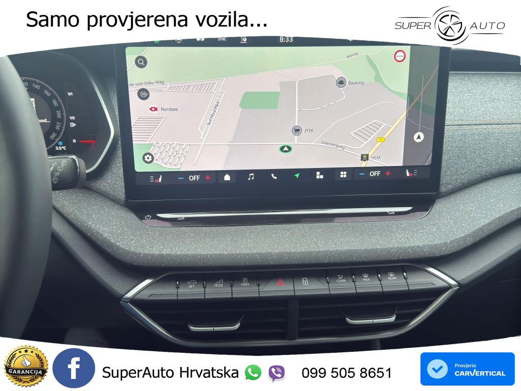 Škoda Octavia Combi 2.0 TDI (150 KS) DSG LED+GR SJED+ACC
