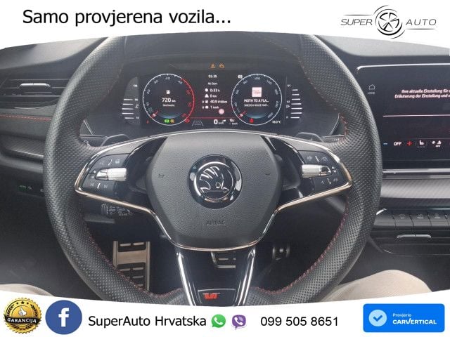 Škoda Octavia Combi RS 2.0 TDI (200 KS) 4x4 DSG LED+GR SJED+ACC