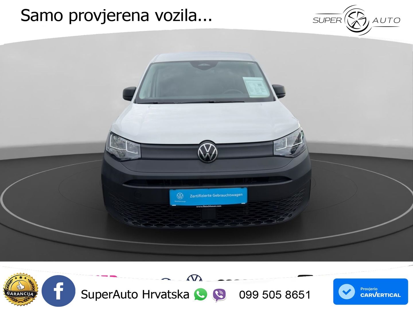 Volkswagen Caddy Cargo ACC+DAB+SHZ+KLIMA 102 KS