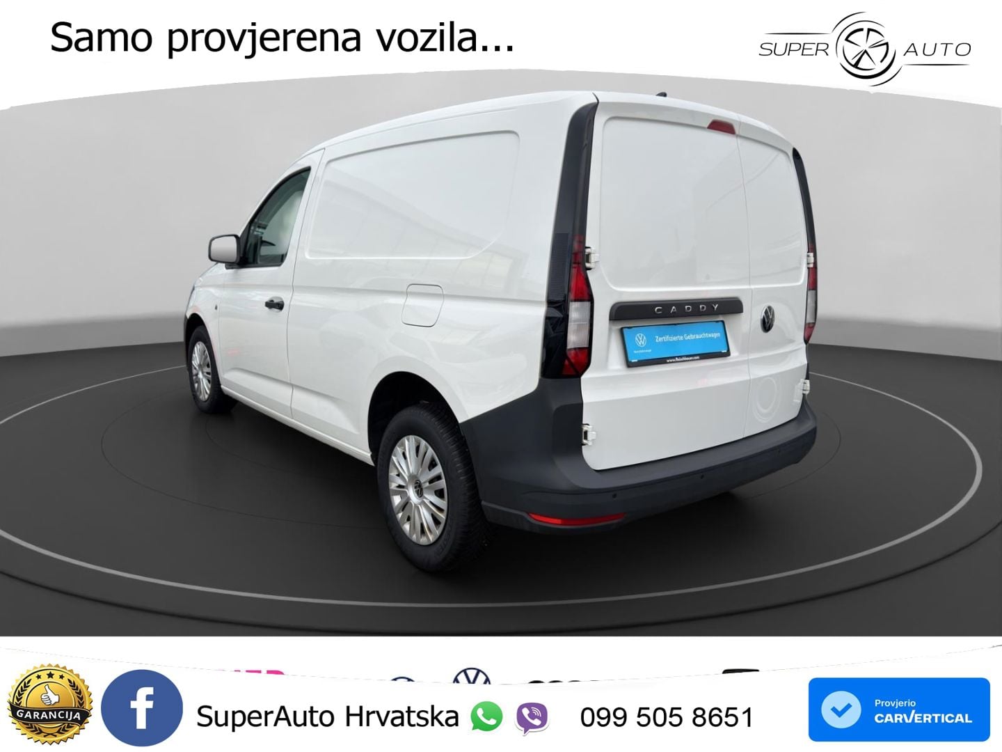 Volkswagen Caddy Cargo ACC+DAB+SHZ+KLIMA 102 KS
