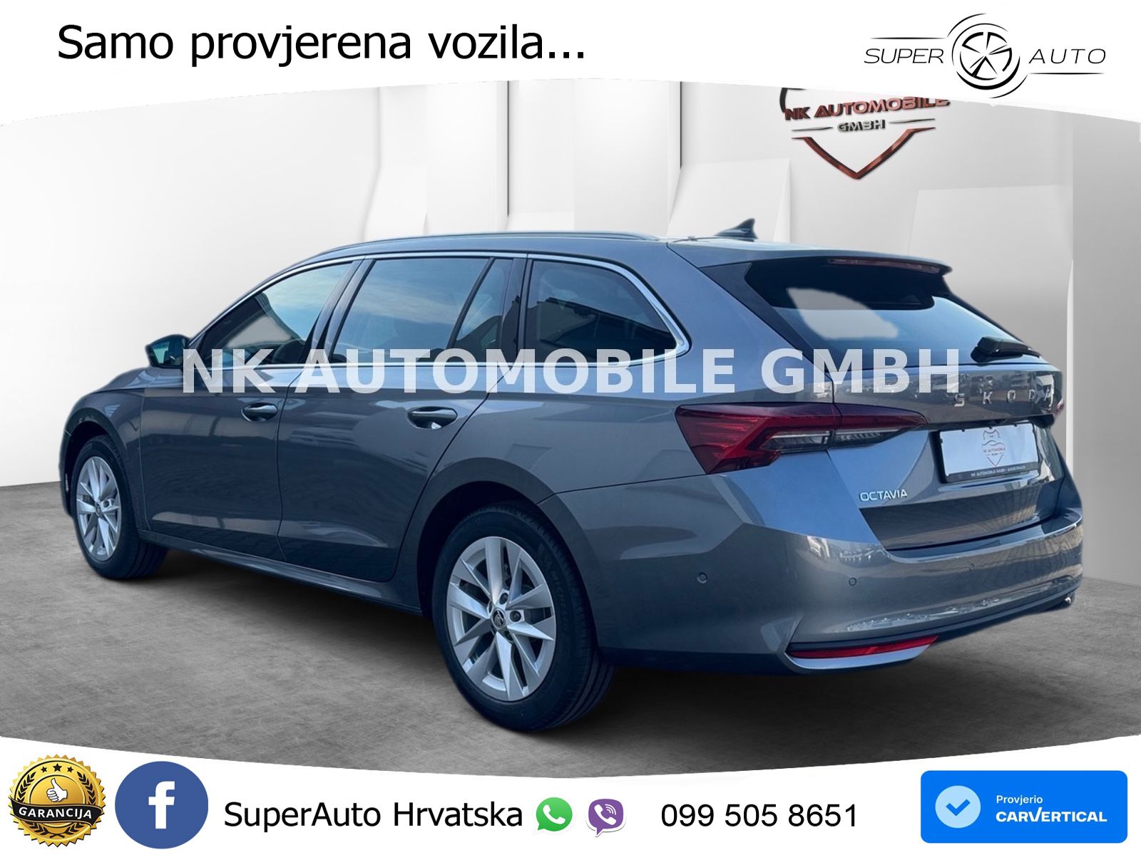 Škoda Octavia Combi 2.0 TDI (150 KS) DSG Selection LED+GR SJED+ACC
