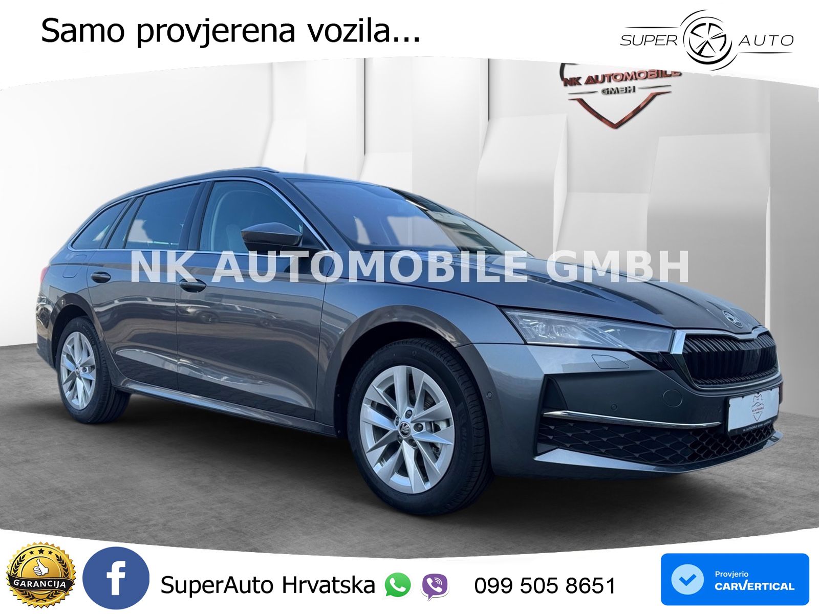 Škoda Octavia Combi 2.0 TDI (150 KS) DSG Selection LED+GR SJED+ACC