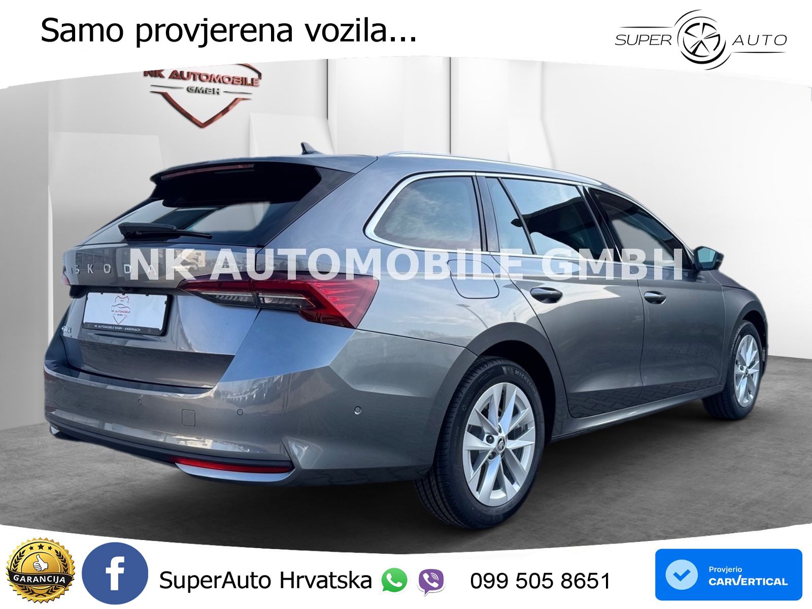 Škoda Octavia Combi 2.0 TDI (150 KS) DSG Selection LED+GR SJED+ACC