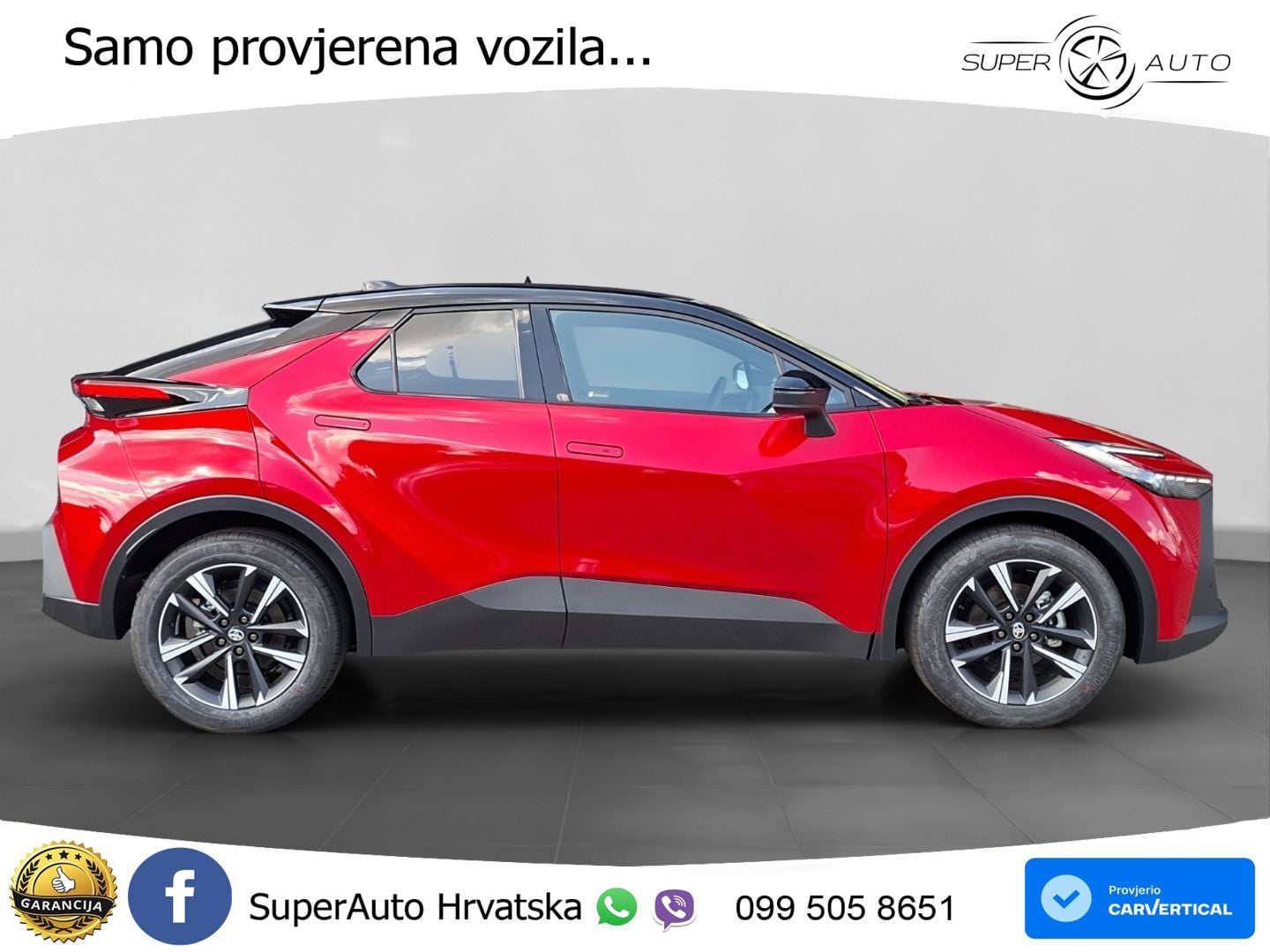 Toyota C-HR 1.8 (140 KS) Hybrid e-CVT Teamplayer LED+GR SJED+ACC