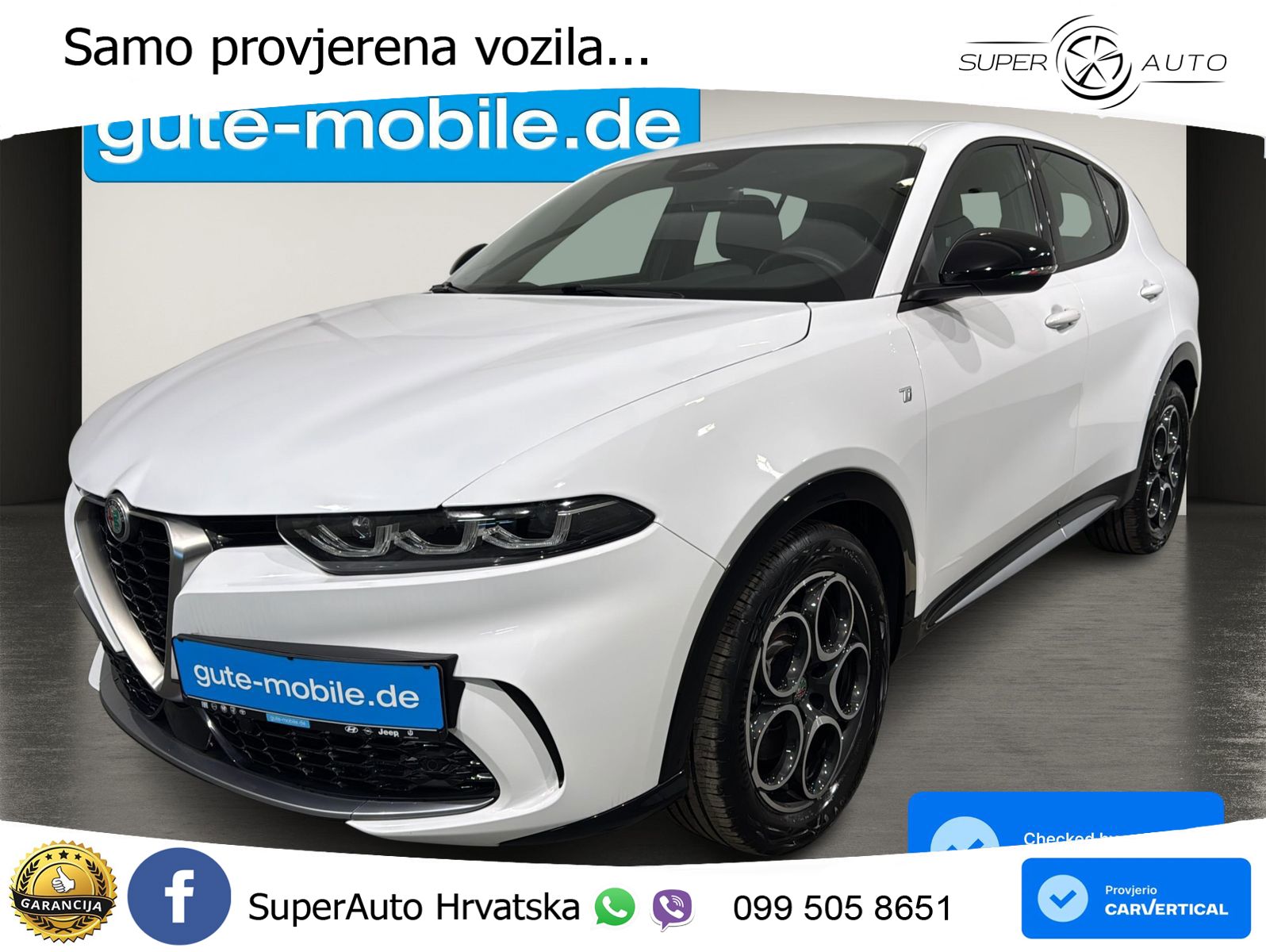 Alfa Romeo Tonale 1.5 VGT (160 KS) 48V-Hybrid TCT LED+ACC