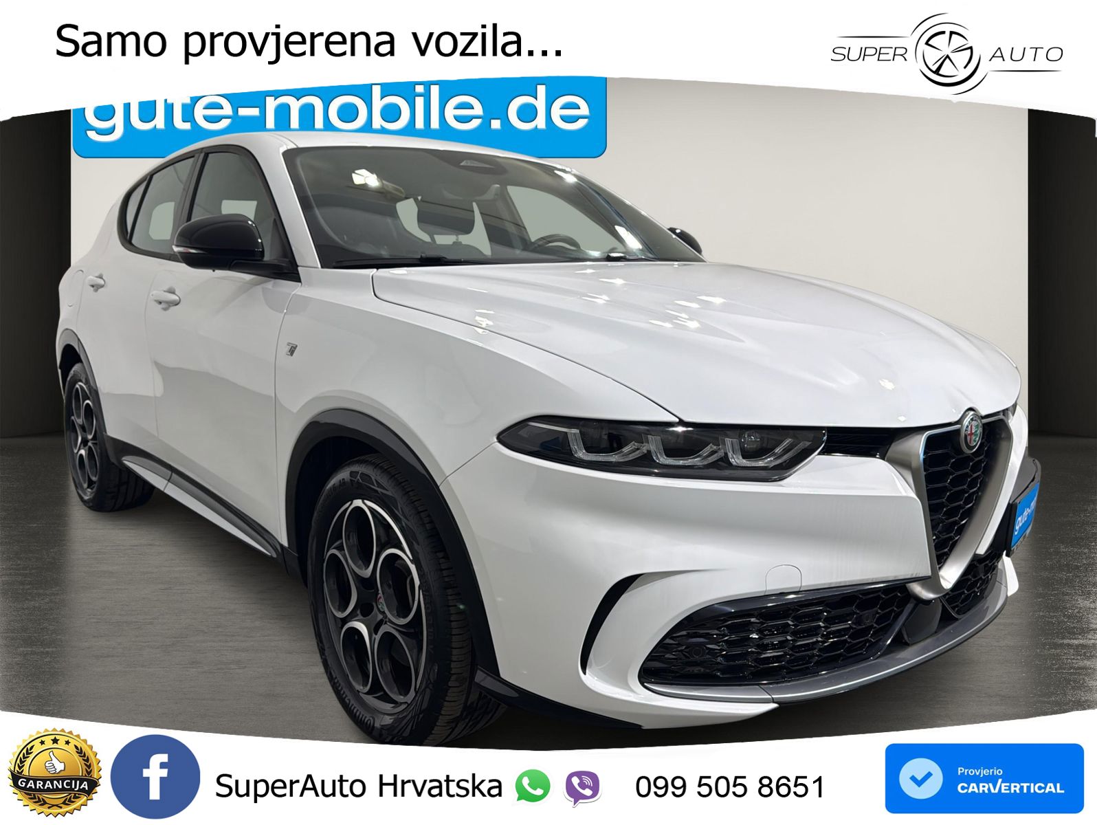 Alfa Romeo Tonale 1.5 VGT (160 KS) 48V-Hybrid TCT LED+ACC