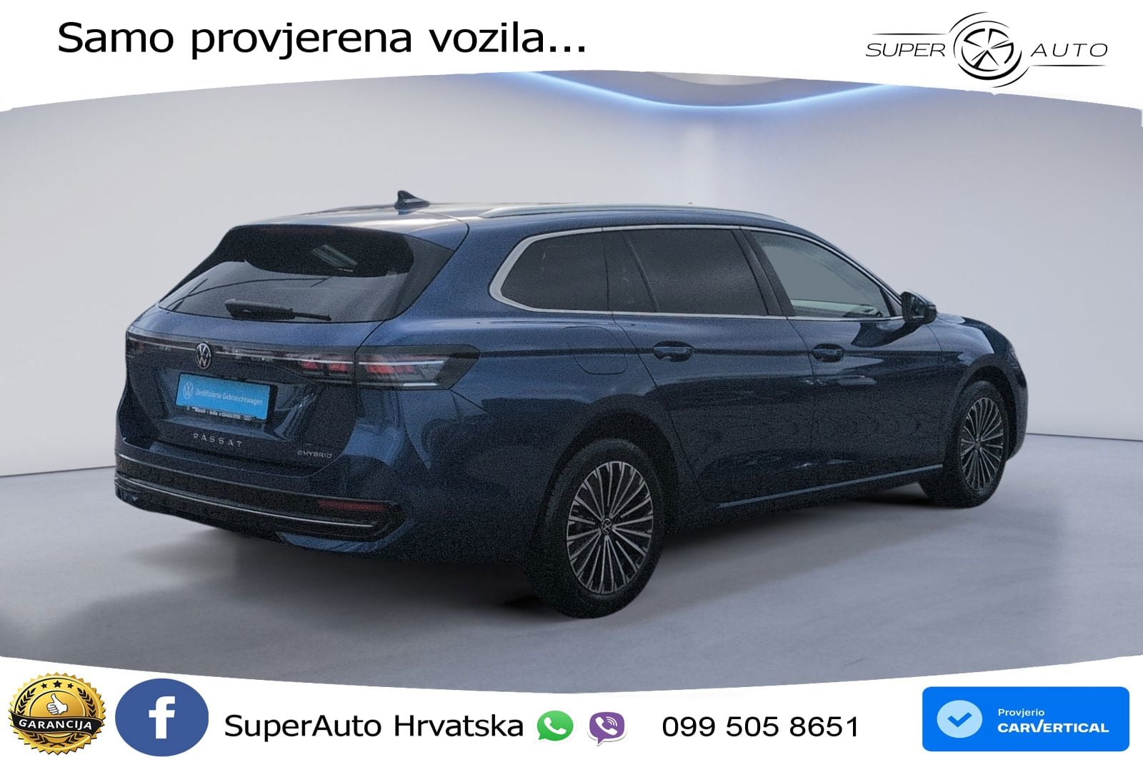 Volkswagen Passat Variant 1.5 TSI (272 KS) eHybrid DSG Elegance LED+GR SJED+ACC