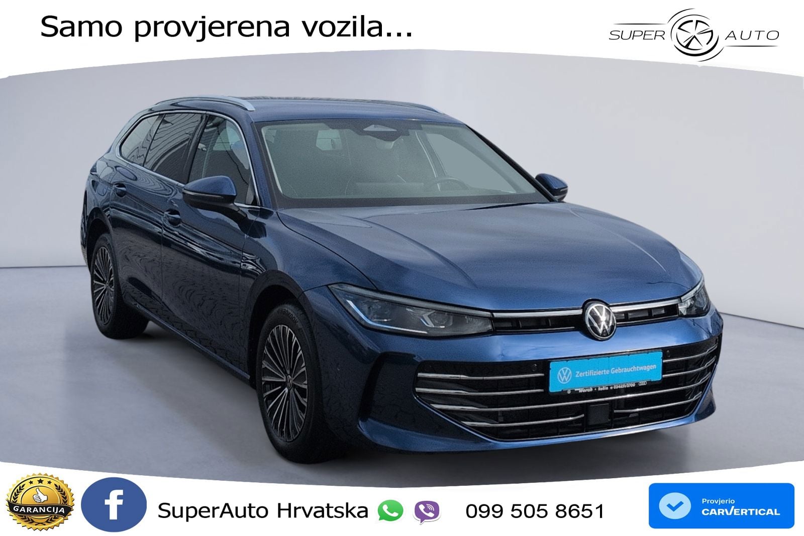 Volkswagen Passat Variant 1.5 TSI (272 KS) eHybrid DSG Elegance LED+GR SJED+ACC