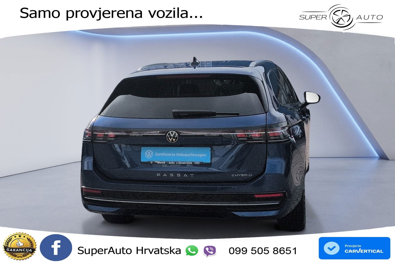 Volkswagen Passat Variant 1.5 TSI (272 KS) eHybrid DSG Elegance LED+GR SJED+ACC