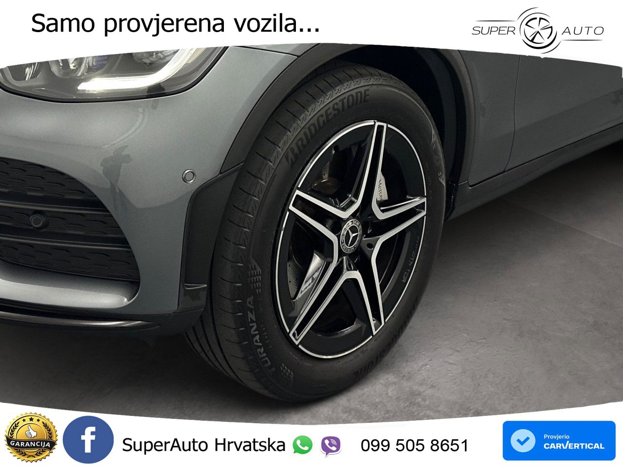 Mercedes GLC 220d (194 KS) 4MATIC G-TRONIC AMG ZRAČNI+ACC+GR SJED+KAM