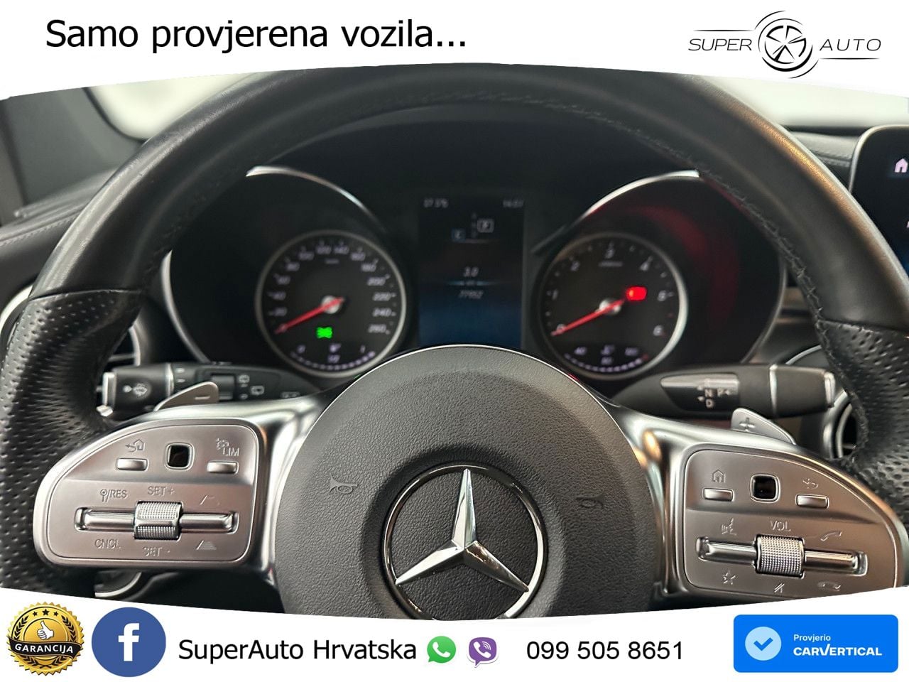 Mercedes GLC 220d (194 KS) 4MATIC G-TRONIC AMG ZRAČNI+ACC+GR SJED+KAM