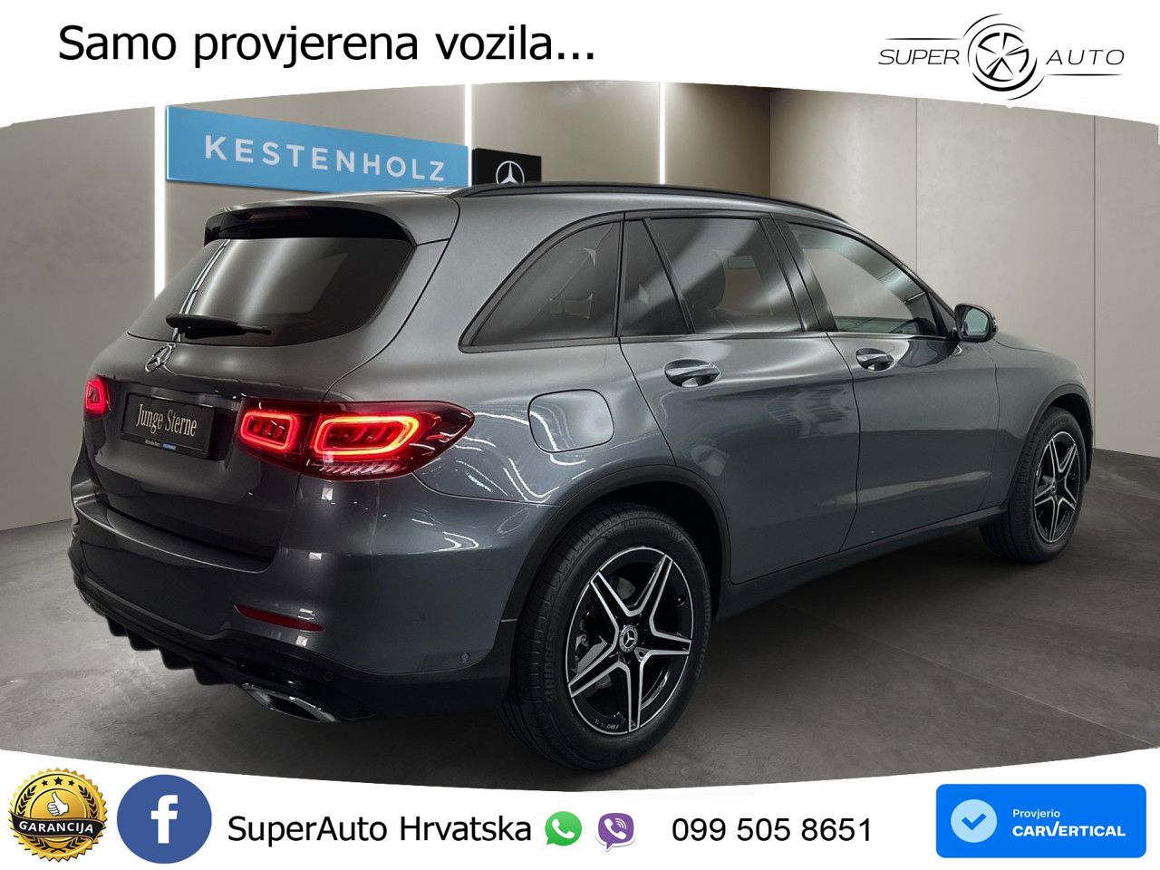 Mercedes GLC 220d (194 KS) 4MATIC G-TRONIC AMG ZRAČNI+ACC+GR SJED+KAM