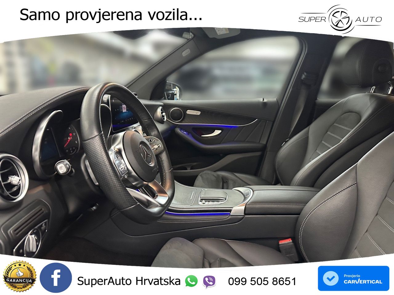 Mercedes GLC 220d (194 KS) 4MATIC G-TRONIC AMG ZRAČNI+ACC+GR SJED+KAM