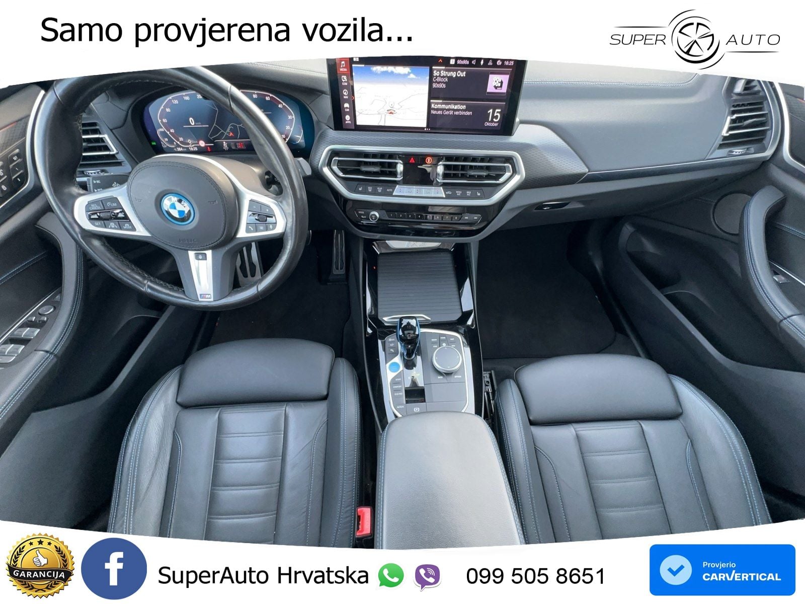 BMW iX3 80 kWh (286 KS) M Sport LED+GR SJED+ACC