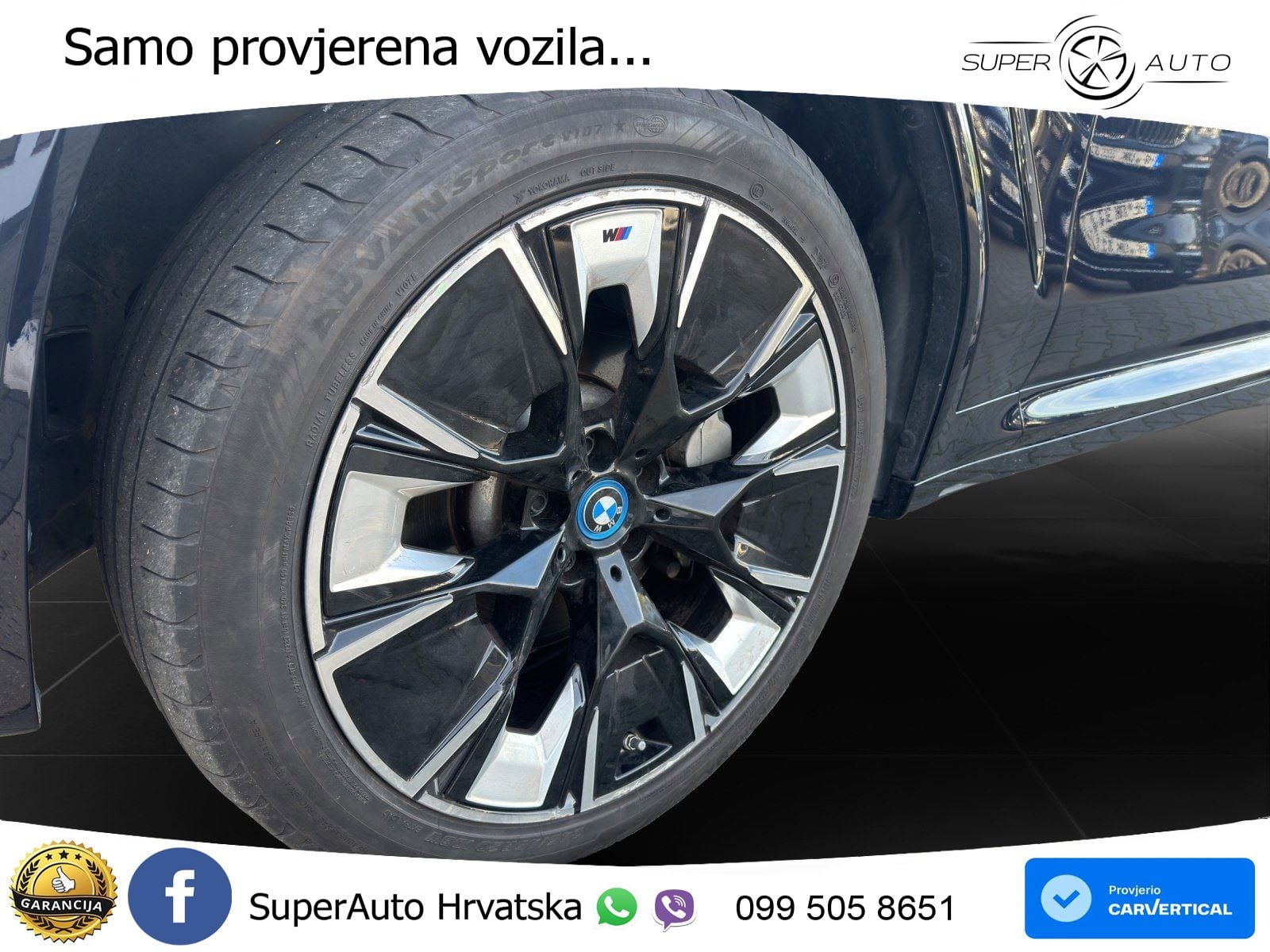 BMW iX3 80 kWh (286 KS) M Sport LED+GR SJED+ACC