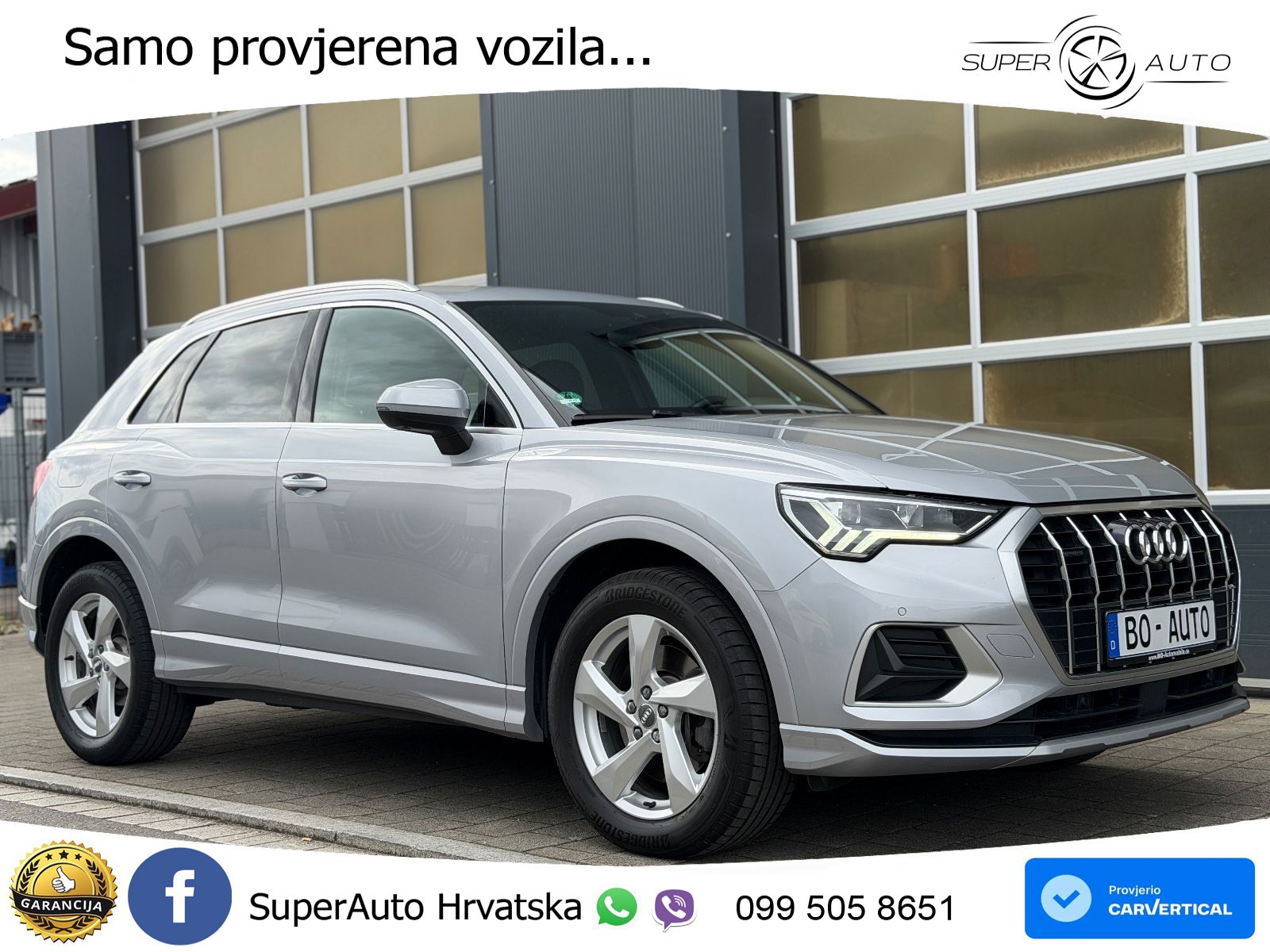 Audi Q3 40 TDI (190 KS) quattro S tronic S line LED+GR SJED+ACC