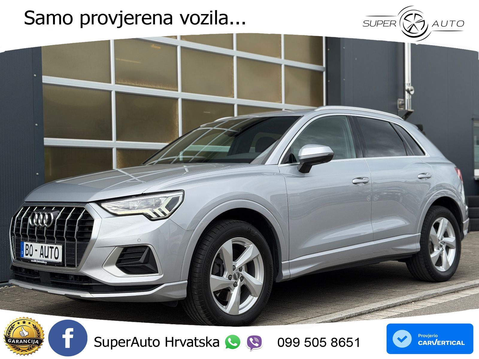 Audi Q3 40 TDI (190 KS) quattro S tronic S line LED+GR SJED+ACC