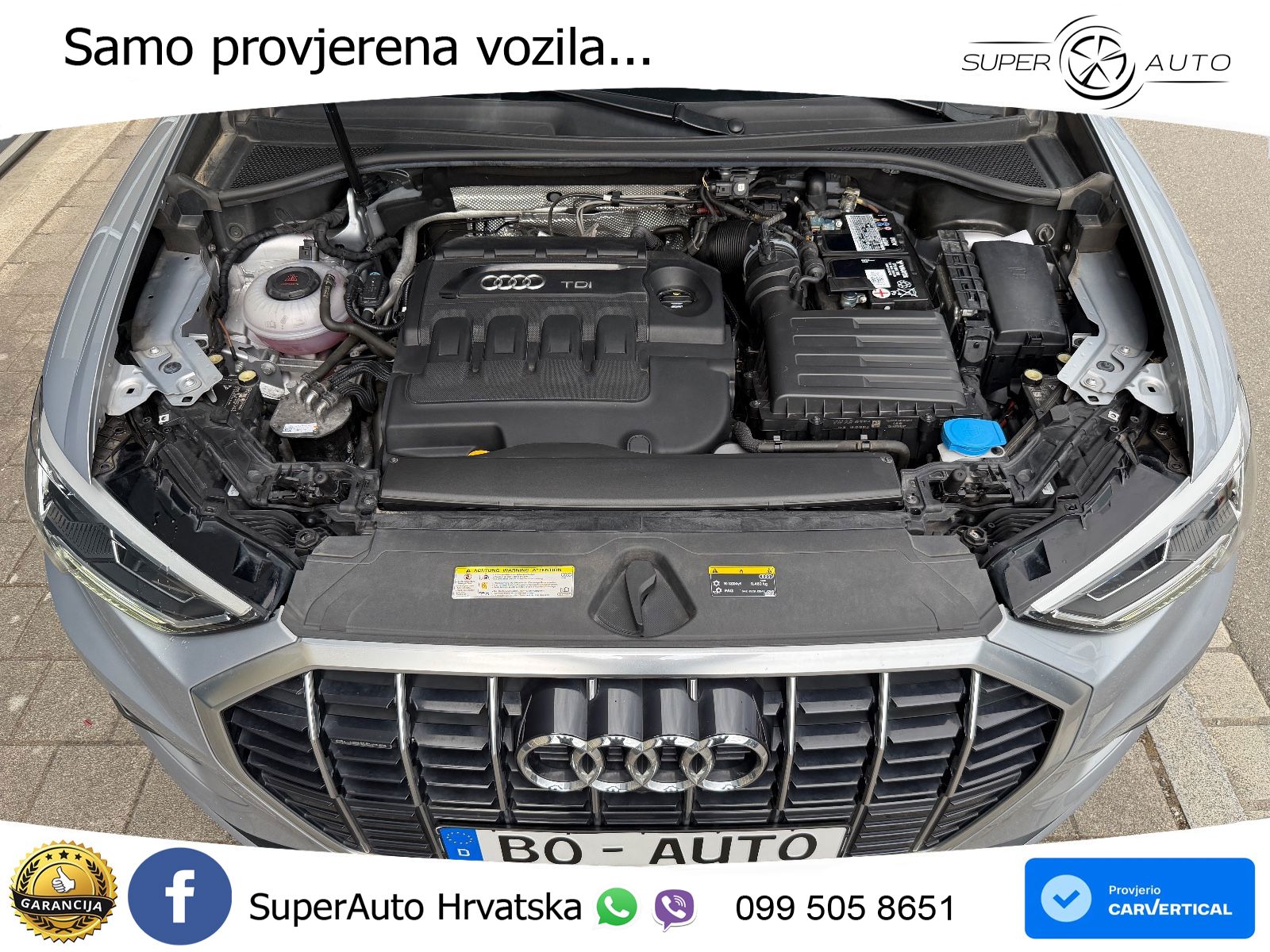Audi Q3 40 TDI (190 KS) quattro S tronic S line LED+GR SJED+ACC