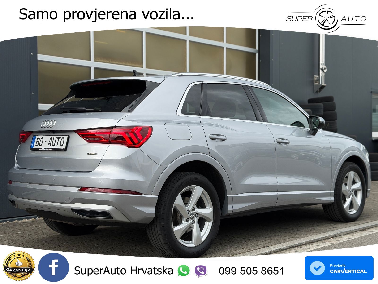 Audi Q3 40 TDI (190 KS) quattro S tronic S line LED+GR SJED+ACC