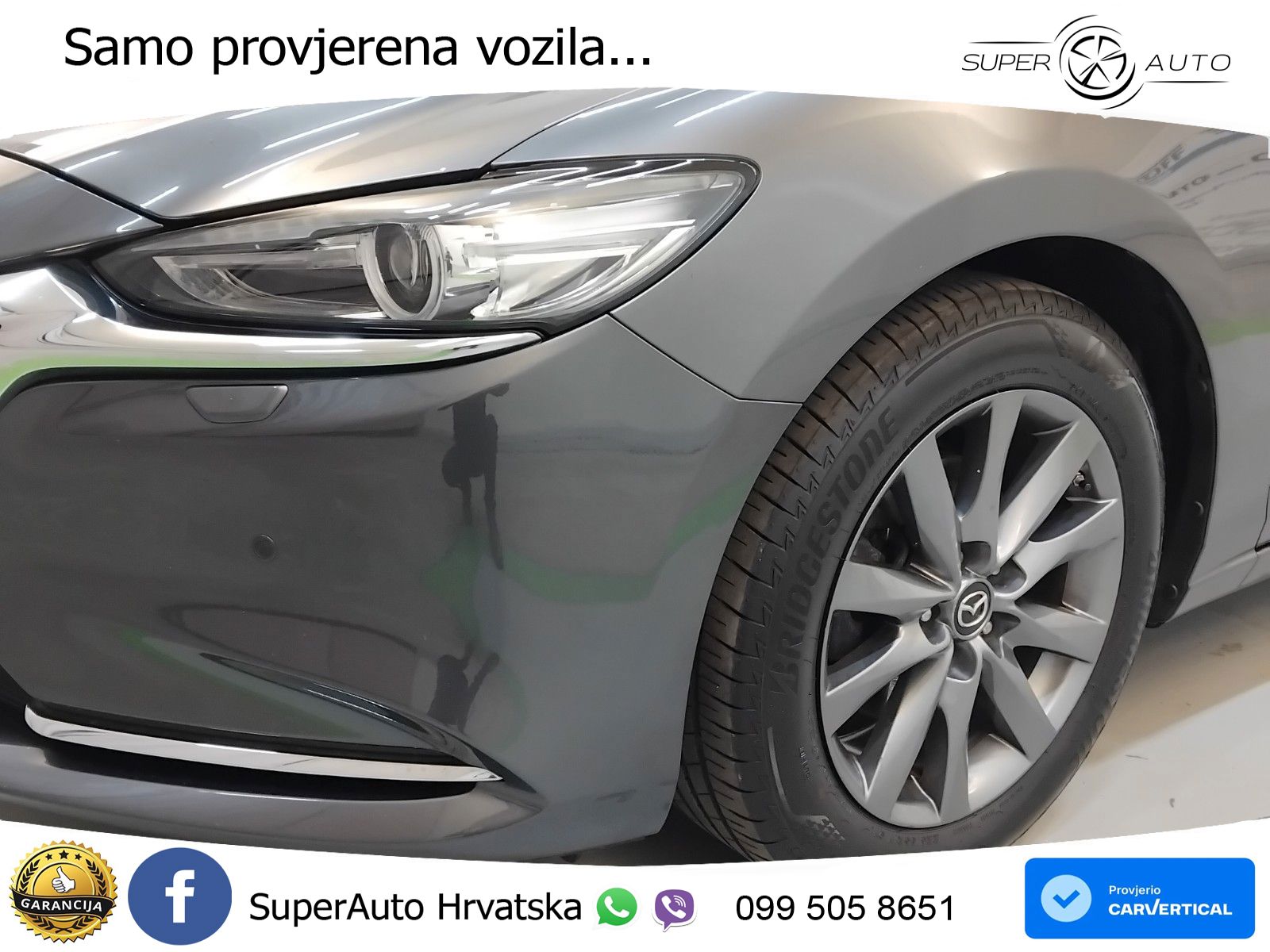 Mazda 6 Sport Combi 2.5 SKYACTIV-G (194 KS) SKYACTIV-Drive LED+GR SJED+ACC