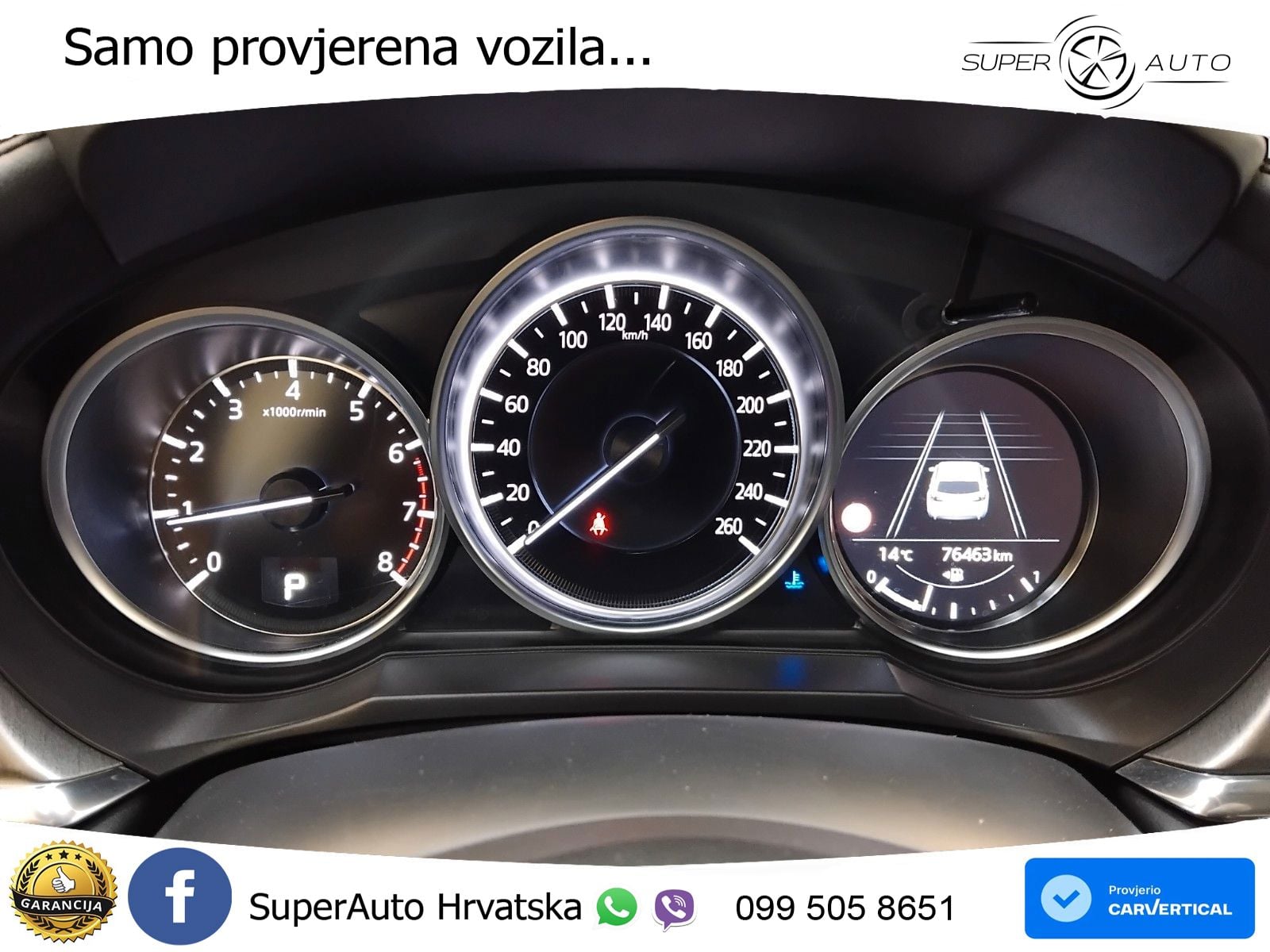 Mazda 6 Sport Combi 2.5 SKYACTIV-G (194 KS) SKYACTIV-Drive LED+GR SJED+ACC