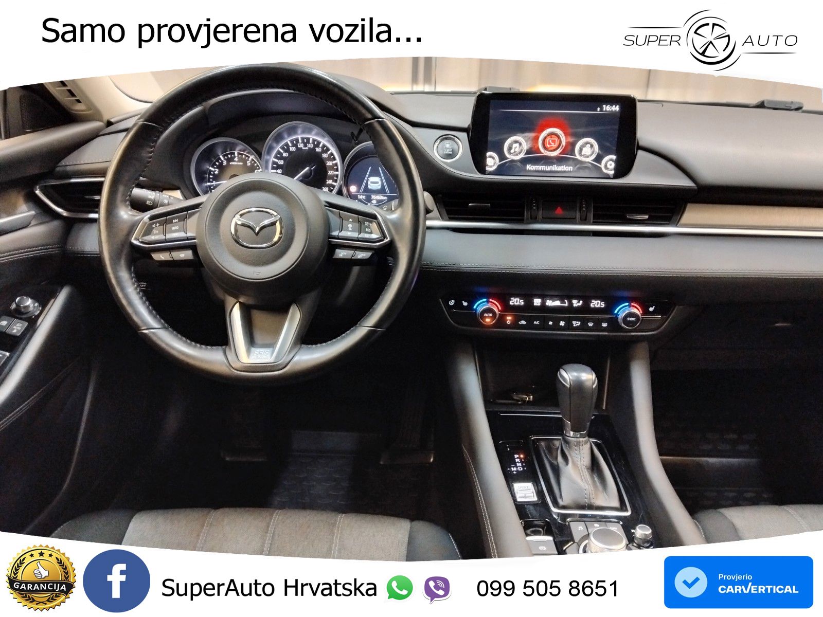 Mazda 6 Sport Combi 2.5 SKYACTIV-G (194 KS) SKYACTIV-Drive LED+GR SJED+ACC
