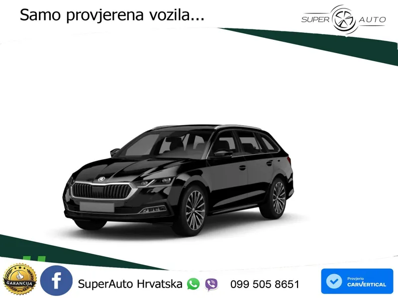 Škoda Octavia Combi 2.0 TDI (150 KS) DSG LED+GR SJED+ACC