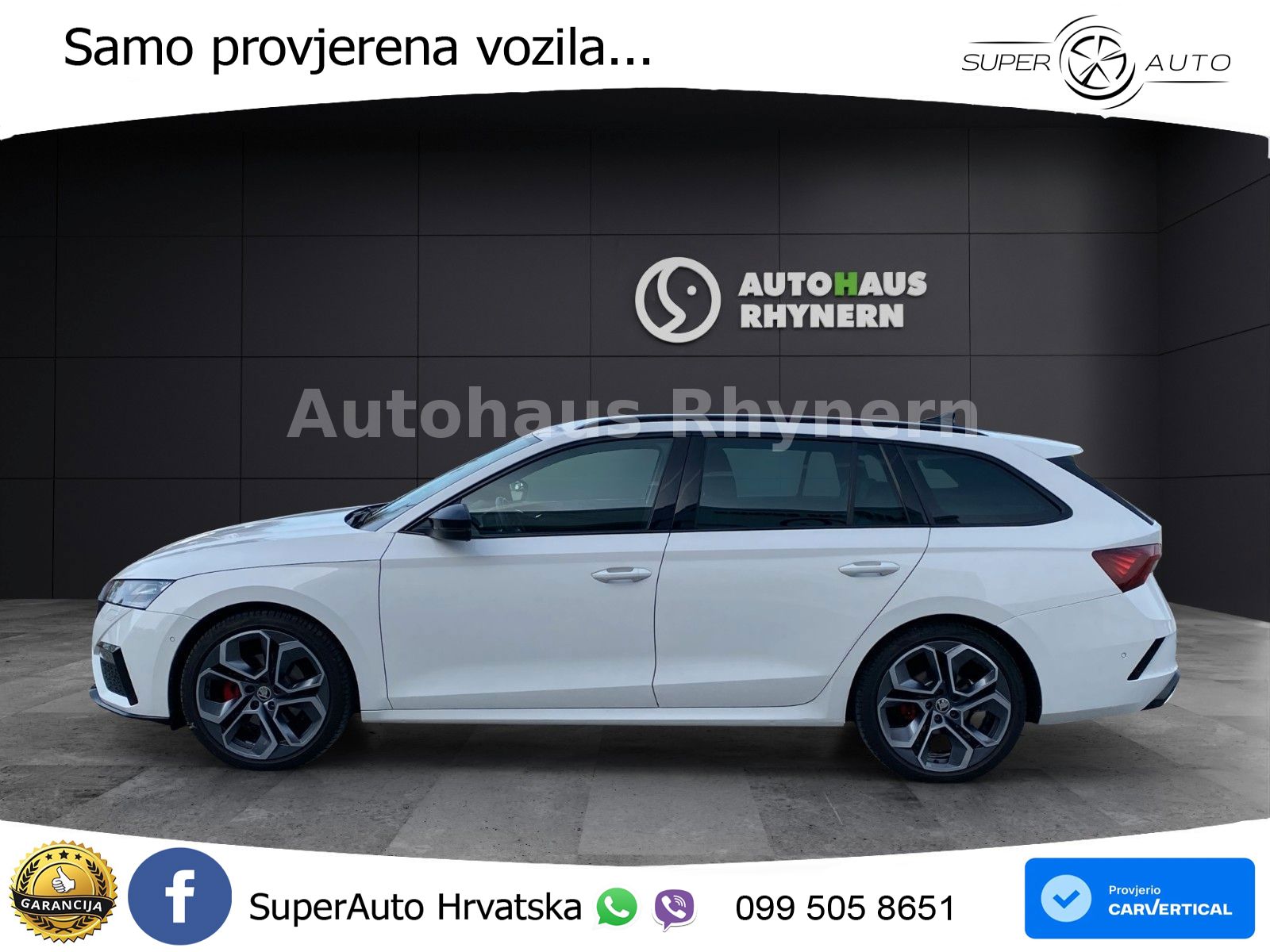 Škoda Octavia Combi RS 2.0 TDI (200 KS) 4x4 DSG LED+GR SJED+ACC