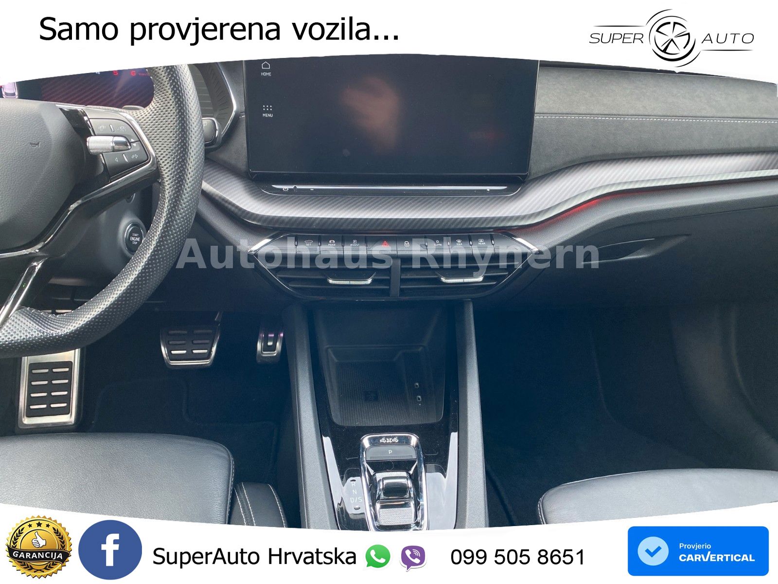 Škoda Octavia Combi RS 2.0 TDI (200 KS) 4x4 DSG LED+GR SJED+ACC